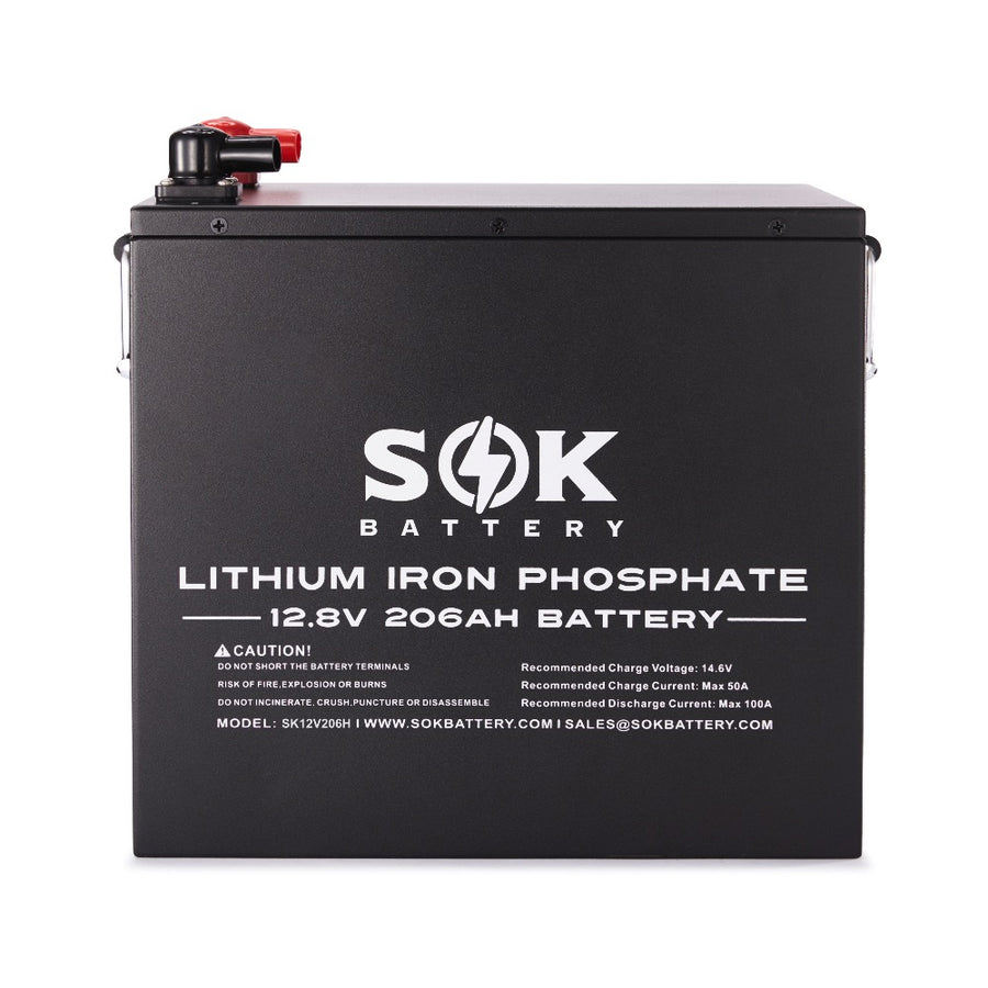 SK12V206H |  12V 206Ah LiFePO4 Battery Bluetooth& Built-in heater